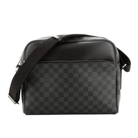 louis vuitton dayton reptor mm|LOUIS VUITTON Damier Graphite Dayton Reporter MM.